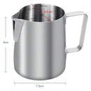 Milk Jug 350Ml/12 Fl.Oz, 304 Stainless Steel Milk Pitcher, Milk Frothing Ju U2S8