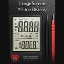 ADMS7 Portable Digital Multimeter Auto AC/DC Voltage Meter Ohm Tester LCD