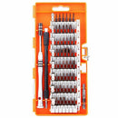 Screwdriver set, S2 steel 60 in 1 with 56 screwdriver bits, precision magne H3K5