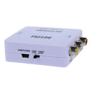 mini AV CVBS Composite Video to HDMI Converter scaled up to 1080P