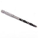 5Pcs 1/4" Hex Shank Quick Change Metal Tools Wood HCS Drill Bit Set 4-10mm New