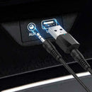 3.5mm Wireless USB Bluetooth 4.0AUX Audio Stereo Music Receiver Home Car Ad W7C4