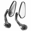 1 Pair Motorcycles Rear-view Mirror Steering Angle Mirror Universal Size 7/8 Kw
