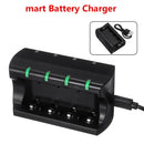 8 Slots Rechargeable Intelligent Battery Charger for RCR123A 16340 16350 Battery