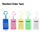 Candy Color Mini Calculator Cute Simple Portable Mathematics Tool New Learn O6X9