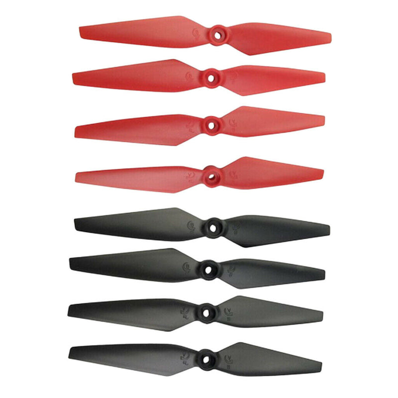 8pcs Four-aircraft Red & Black Propellers Adapter for MJX B2W B2C RC Drone,