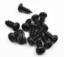M3 Cross pan Head Self Tapping Screws Black Oxide Assortment Kit 450 pcs