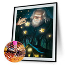 DIY Drill Picture Mosaic Kit Full Painting 5D Star God Round Diamond Craft