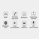 Universal Bluetooth Car Kit Wireless Handsfree Speaker Visor Phone For Phon A8N9