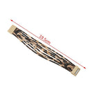 Fashion Animal Leopard-Print Bracelet Wrap Bracelet For Alloy Tube