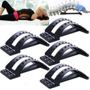 Back Magic Stretcher Lower Lumbar Massage Support Spine Posture Corrector  OZ