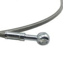 80cm  Universal Motor Brake Oil Hose Pipe Line Stainless Steel Braided