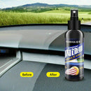 Car Care Interior Polish Wax Leather Seat Sofa Panel SET Tire Cleaner
