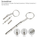 Eyeglass Glasses Screw Nut Nose Pad Washer Optical Repair Tool Assortment Kit Gw