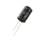 10 Pcs black 2200uF 25V Radial Aluminum Electrolytic Capacitors 1.3*1.3*2.1