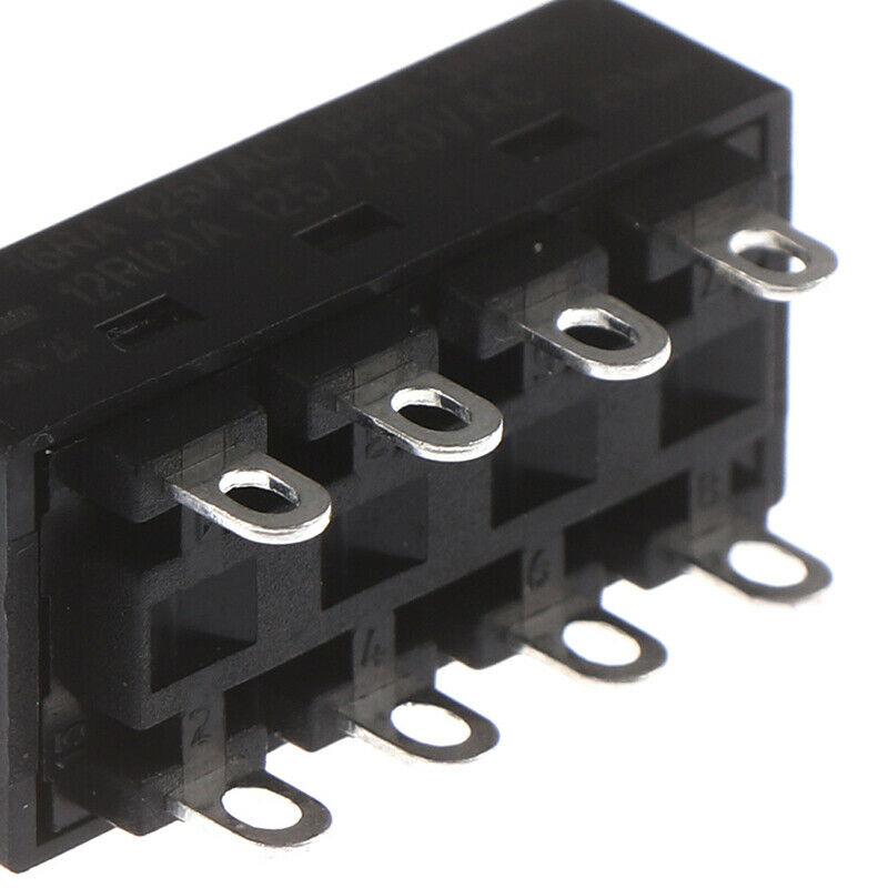 2pcs 12A 250V 3 Position 8 Pin Toggle Slide Switch LQ-103H Hair Dryer Swi.AU