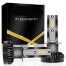 2PCS H1 80W 16000LM H1 LED Lamp Headlight Kit Car Beam Bulbs 6000k Super Bright