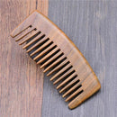 Natural Green Sandalwood Comb Wooden Massage Present Comb