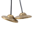 Handcrafted Tibetan Meditation Tingsha Cymbal Bell with Buddhist Lucky Symbol