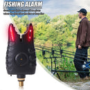 LED Fishing Bite Alarm Adjustable Tone Volume Carp Fishing Tackle (Red)