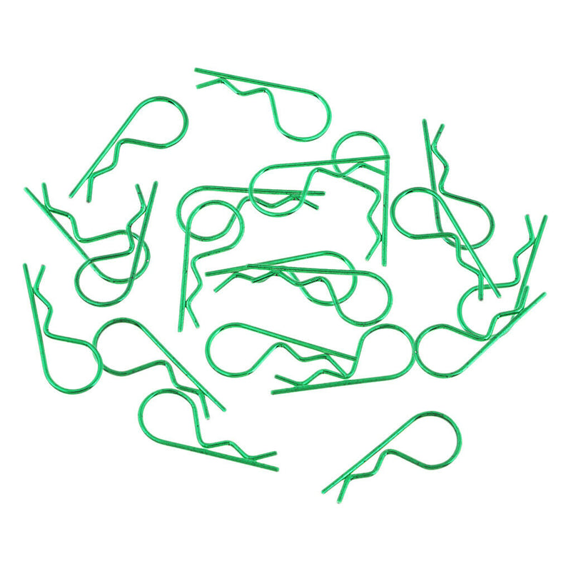 20pcs/set RC Car R-Pins fit 1/10 1/12 1/16 1/18 RC Car Truggy Accessory Green