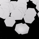 200Pcs Hexagon Blank Paper Quilting Template English Paper Patchwork Crafts