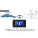 DC Multifunction Battery Monitor Meter LCD Display Digital Current Voltage  C8O8