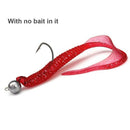 Head Fishing Hook Carbon Steel Soft Bait Lure Sea Fishhook Fishing Tackle A