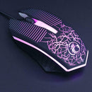 Apedra M8 USB Wired Game Mouse 3 Buttons 1000DPI LED Optical Gaming Mice