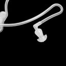 White In Ear Stereo Air Tube Anti-radiation Headset Radiation Proof Hea VNL