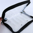 Fishing Bait Bag Wood Shrimp Storage Bag Transparent Portable Fishing Bag L