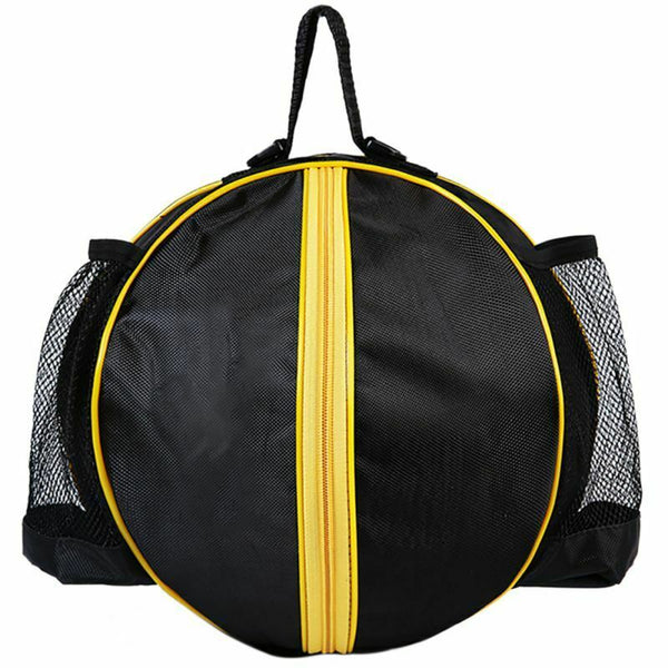 Round Shape Ball Bag Basketball Volleyball Football Backpack Adjustable Sho L7I4