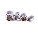 4pc 1/4" 3/8" 1/2" Drive Socket Ratchet Adapter Converter Reducer Tools Set OH