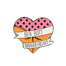 Fashion Love Letters Enamel Brooches Badges Unisex Shirt Collar Scarf Pins A
