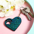 Shiny Glossy Heart and Paw Keychain Mold - DIY Handmade charms Mold-Hot