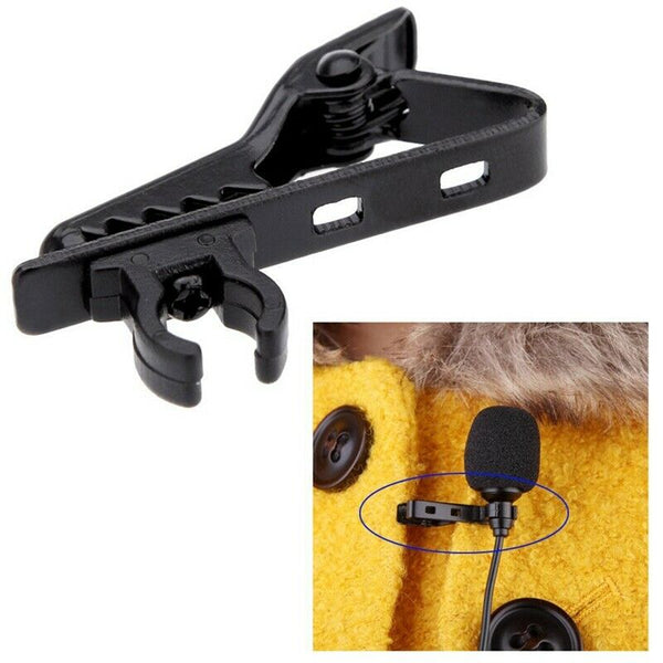 10pcs Microphone Lapel Tie Clip for Lapel Lavalier Mic