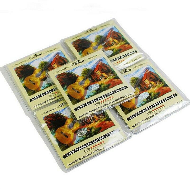 Alice Classical Guitar Strings A106 Clear Nylon Strings