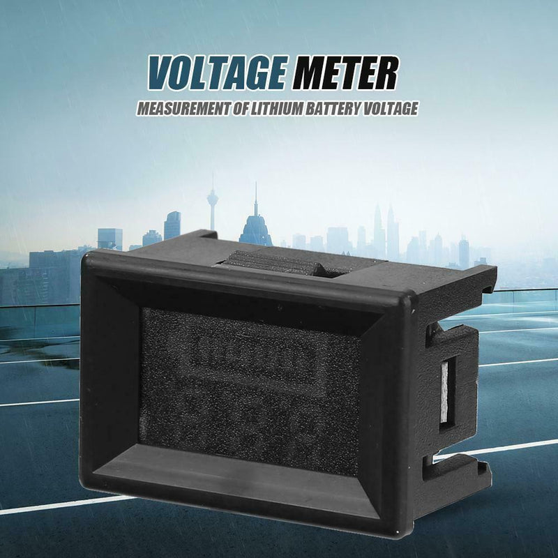 5-100V Digital Dual Display Voltmeter Lithium Battery Voltage Meter Tester