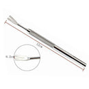 Floh-Haustier-Entferner-Zecken-Abbau-Werkzeug-Edelstahl-Doppelkopf Gabel-Pi R4A0