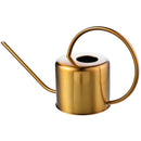 Watering Can Golden Garden Stainless Steel 1300Ml Small Water Bottle Easy T W2B9