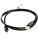 USB Type A Male / Mini-B Male Cable, 5 Pin, Black, 3 ft