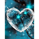 5D DIY Full Drill Diamond Painting Heart Embroidery Mosaic Craft Kit (V440)