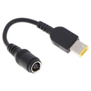 7.9*5.5 Round Jack to Square Plug End Adapter Converter Cable For Lenovo IBM