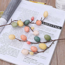 Easter Egg Tree Branches Home Decoration Painting Field Eggs Decor Party Sp O3K8