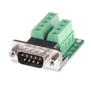 1Pc RS232 To DB9 D SUB Male Connector 9 Pin Adapter Terminal Board Module neM&