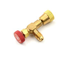 1/4" -5/16" R410A Refrigeration Charging Adapter Air Conditioning Valve Tool FT