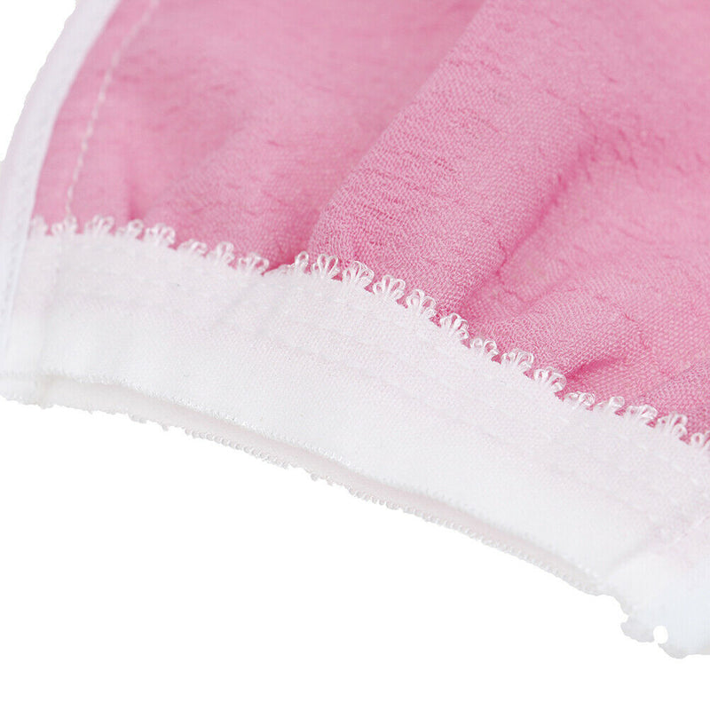 1PC Shower Exfoliator Two-sided Bath Glove Body Cleaning Scrub Mitt Ran Kw