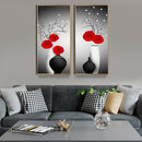 2 Panel Diamond Painting 5D DIY Special Shaped Flower Vase Cross Stitch Kit