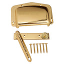 1 Set Adjustable Fixed Bridge Tailpiece&Cover for 6 String Electric Guitar