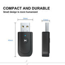 3 in 1 USB Bluetooth 5.0 Audio Transmitter/Receiver Adapter For TV/PC/Car Gr Nw